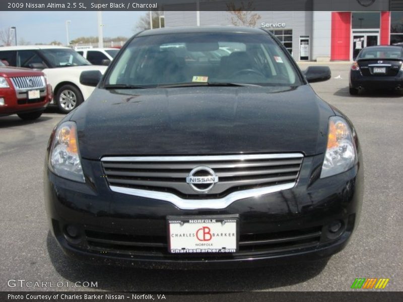 Super Black / Charcoal 2009 Nissan Altima 2.5 SL