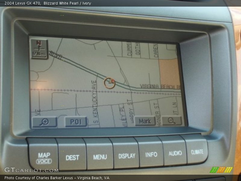 Blizzard White Pearl / Ivory 2004 Lexus GX 470