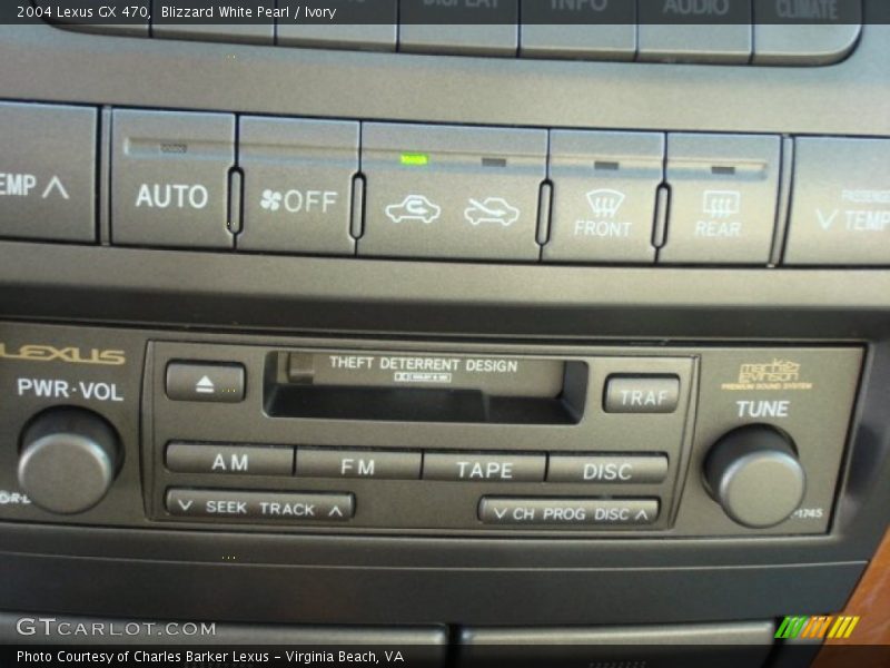 Blizzard White Pearl / Ivory 2004 Lexus GX 470