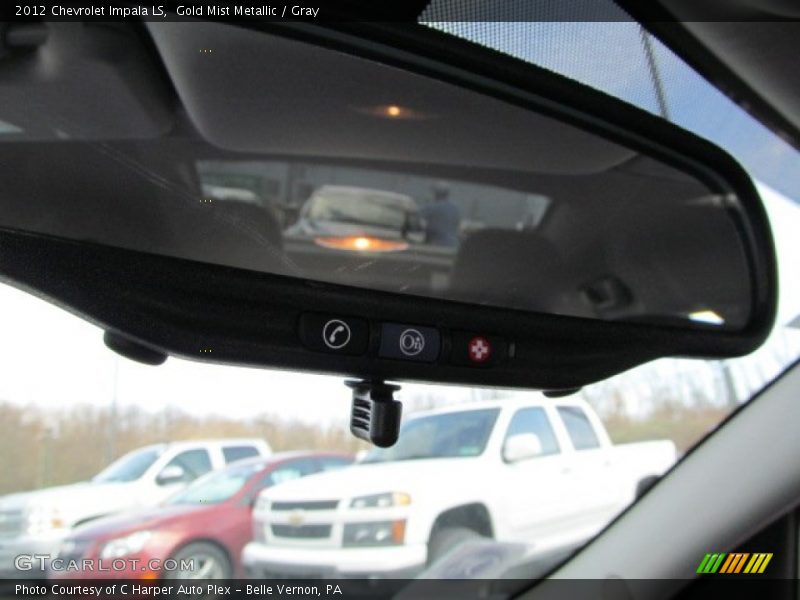 Gold Mist Metallic / Gray 2012 Chevrolet Impala LS