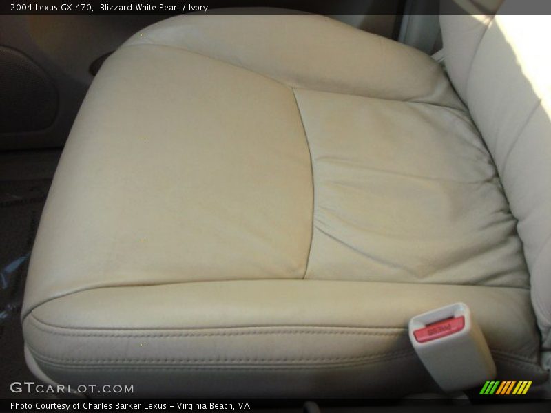 Blizzard White Pearl / Ivory 2004 Lexus GX 470