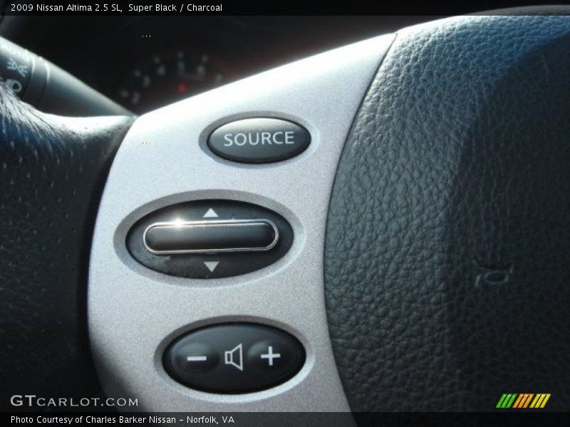 Super Black / Charcoal 2009 Nissan Altima 2.5 SL
