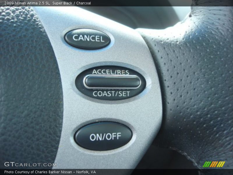 Super Black / Charcoal 2009 Nissan Altima 2.5 SL