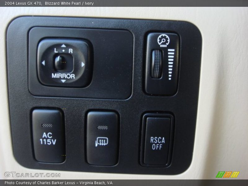 Blizzard White Pearl / Ivory 2004 Lexus GX 470