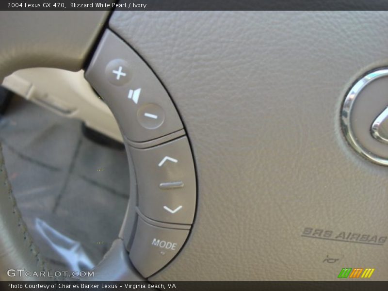 Blizzard White Pearl / Ivory 2004 Lexus GX 470