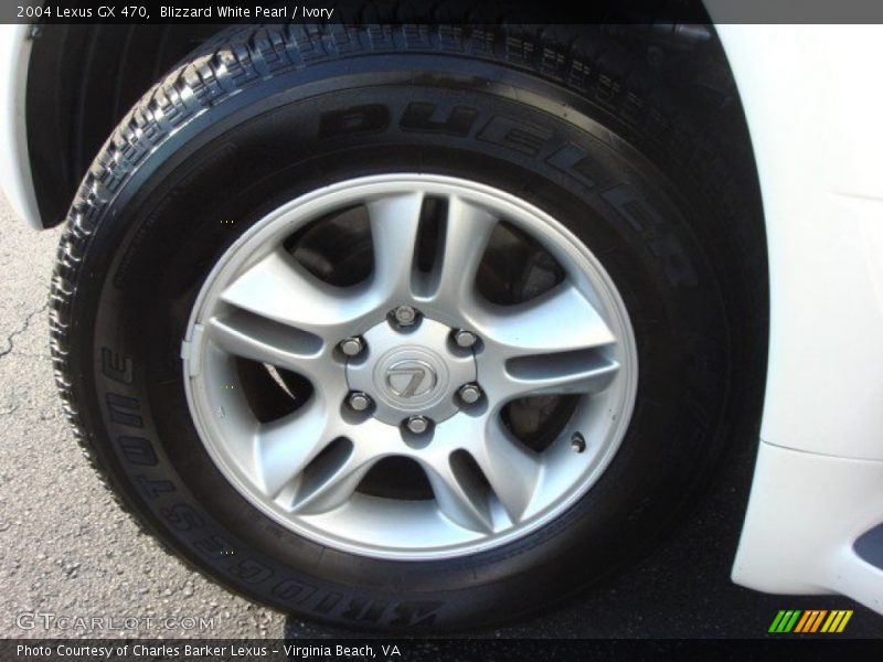 Blizzard White Pearl / Ivory 2004 Lexus GX 470
