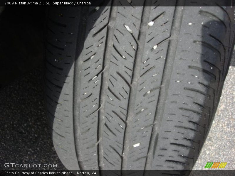 Super Black / Charcoal 2009 Nissan Altima 2.5 SL