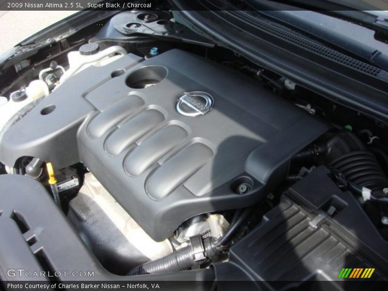 Super Black / Charcoal 2009 Nissan Altima 2.5 SL