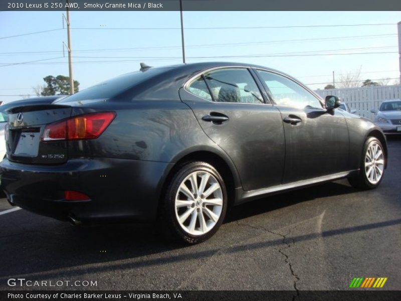 Smoky Granite Mica / Black 2010 Lexus IS 250 AWD