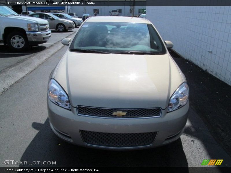 Gold Mist Metallic / Ebony 2012 Chevrolet Impala LT