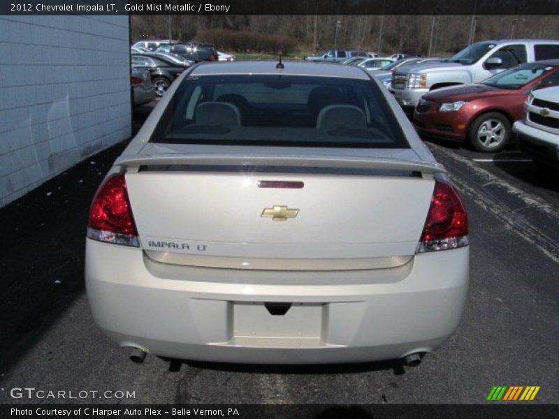Gold Mist Metallic / Ebony 2012 Chevrolet Impala LT