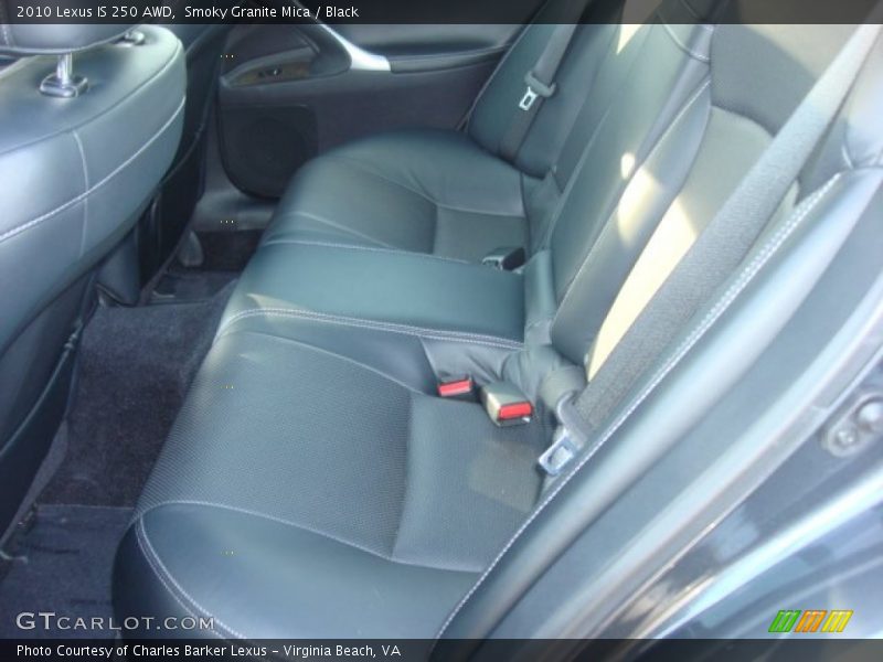 Smoky Granite Mica / Black 2010 Lexus IS 250 AWD