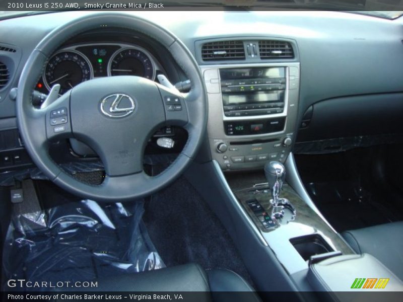 Smoky Granite Mica / Black 2010 Lexus IS 250 AWD