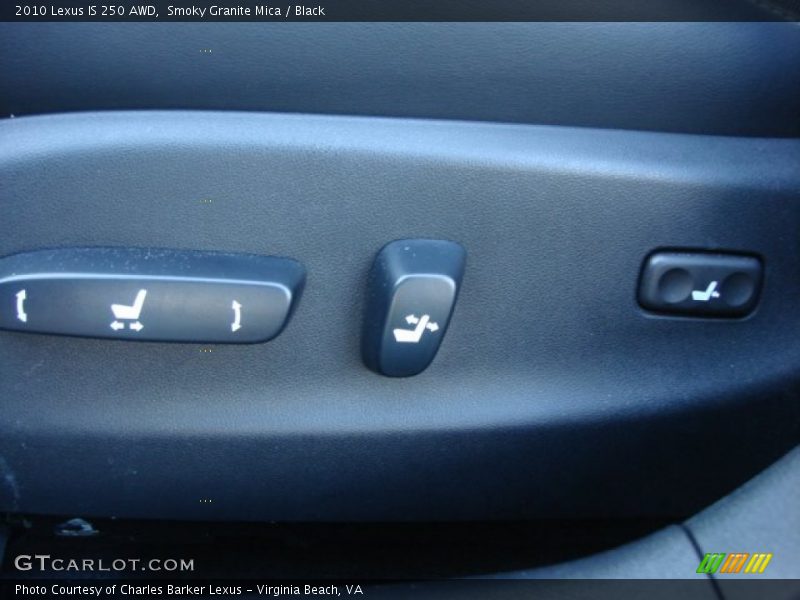 Smoky Granite Mica / Black 2010 Lexus IS 250 AWD