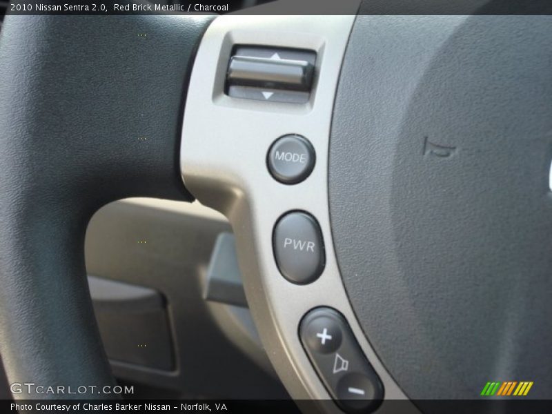 Red Brick Metallic / Charcoal 2010 Nissan Sentra 2.0