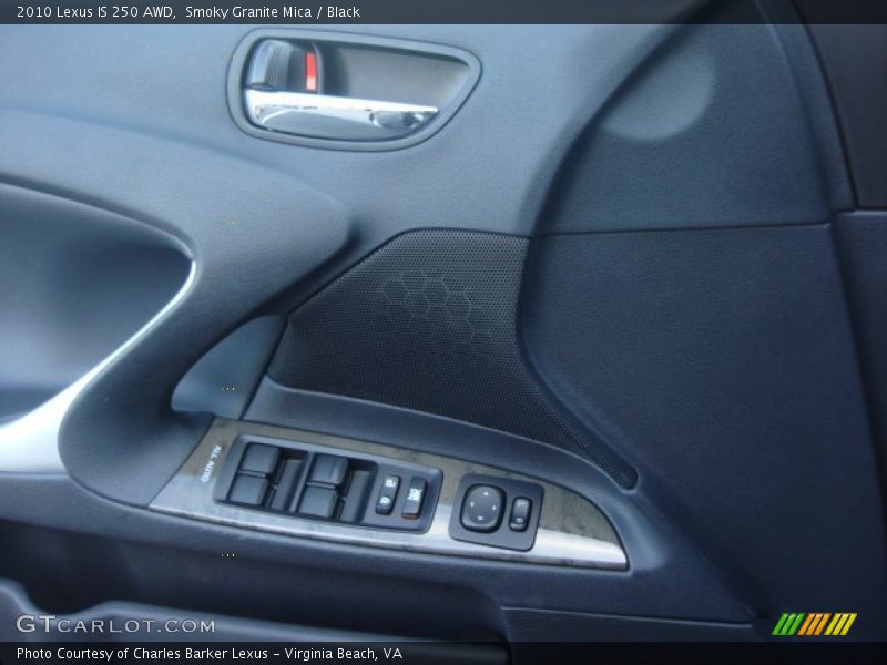 Smoky Granite Mica / Black 2010 Lexus IS 250 AWD