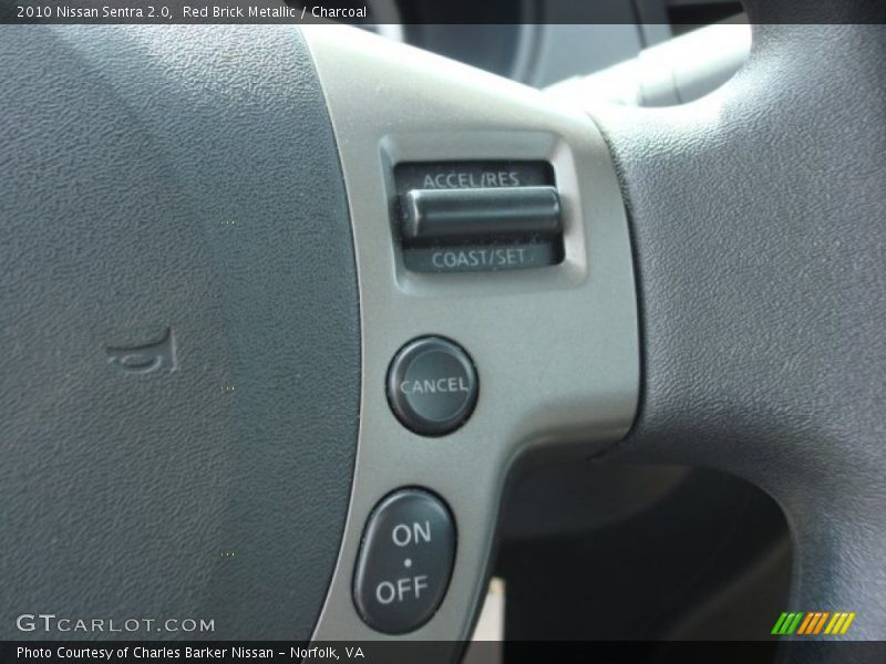 Red Brick Metallic / Charcoal 2010 Nissan Sentra 2.0