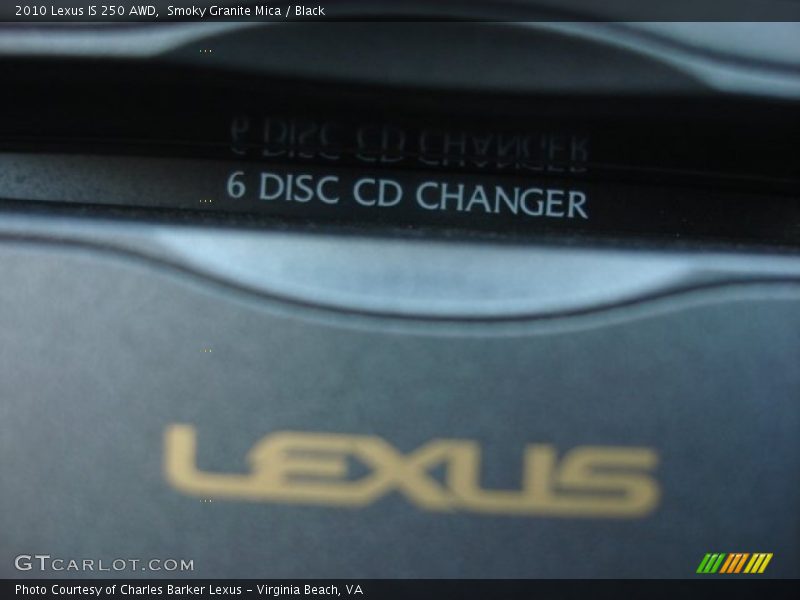 Smoky Granite Mica / Black 2010 Lexus IS 250 AWD
