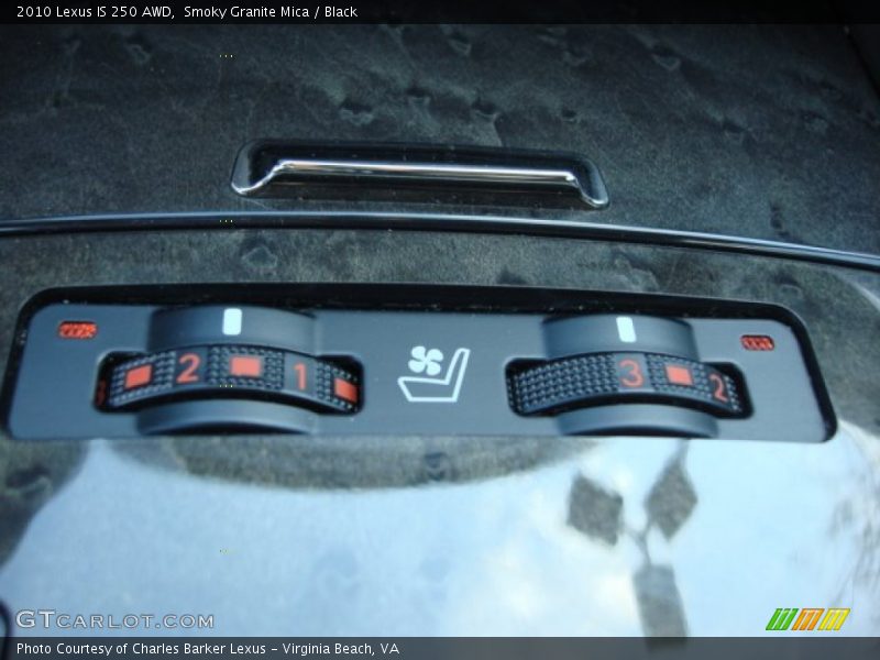 Smoky Granite Mica / Black 2010 Lexus IS 250 AWD