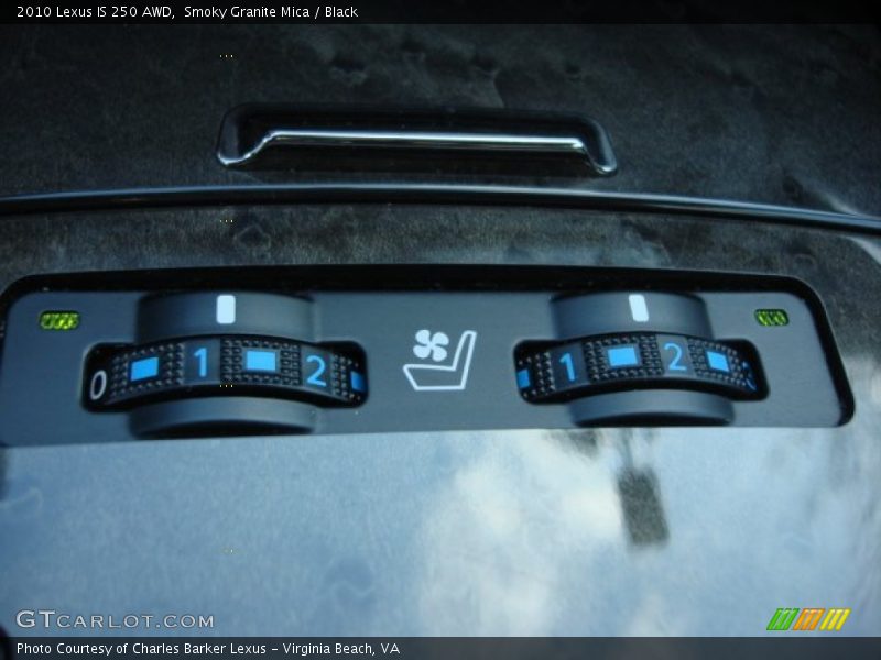 Smoky Granite Mica / Black 2010 Lexus IS 250 AWD