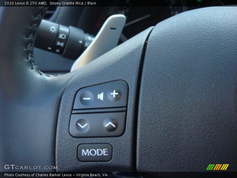 Smoky Granite Mica / Black 2010 Lexus IS 250 AWD