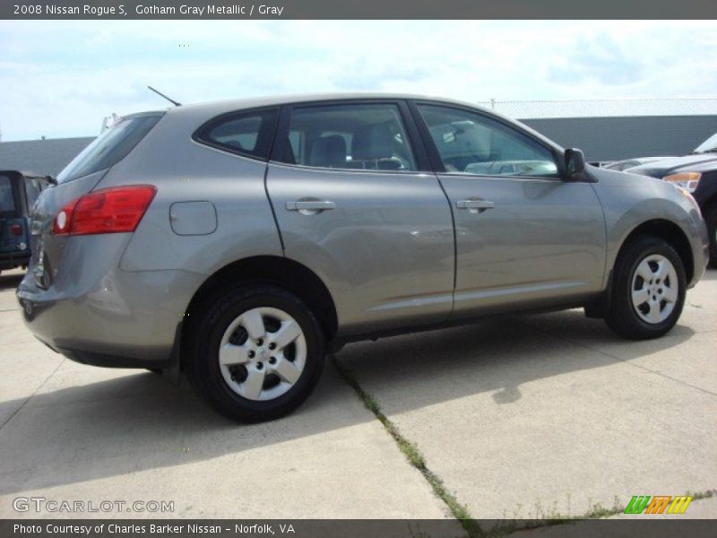 Gotham Gray Metallic / Gray 2008 Nissan Rogue S