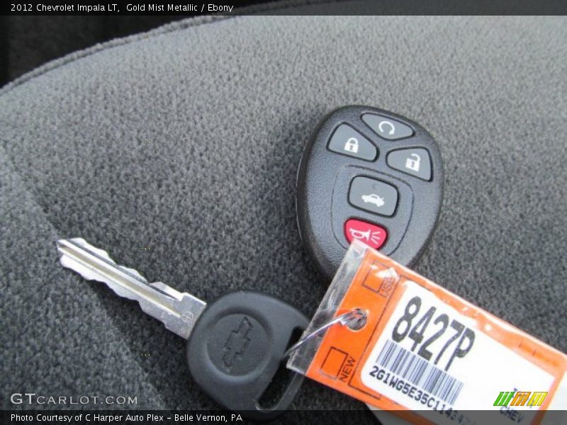 Keys of 2012 Impala LT