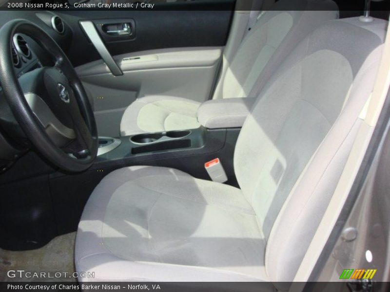 Gotham Gray Metallic / Gray 2008 Nissan Rogue S