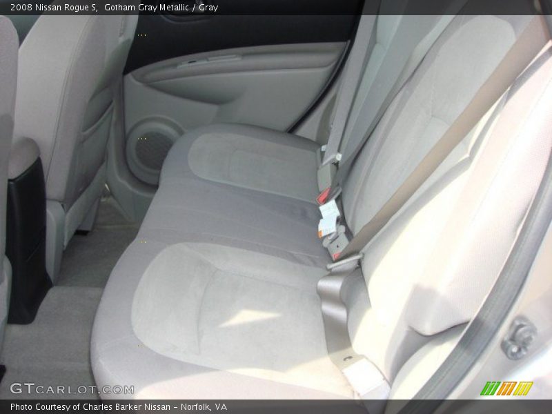 Gotham Gray Metallic / Gray 2008 Nissan Rogue S