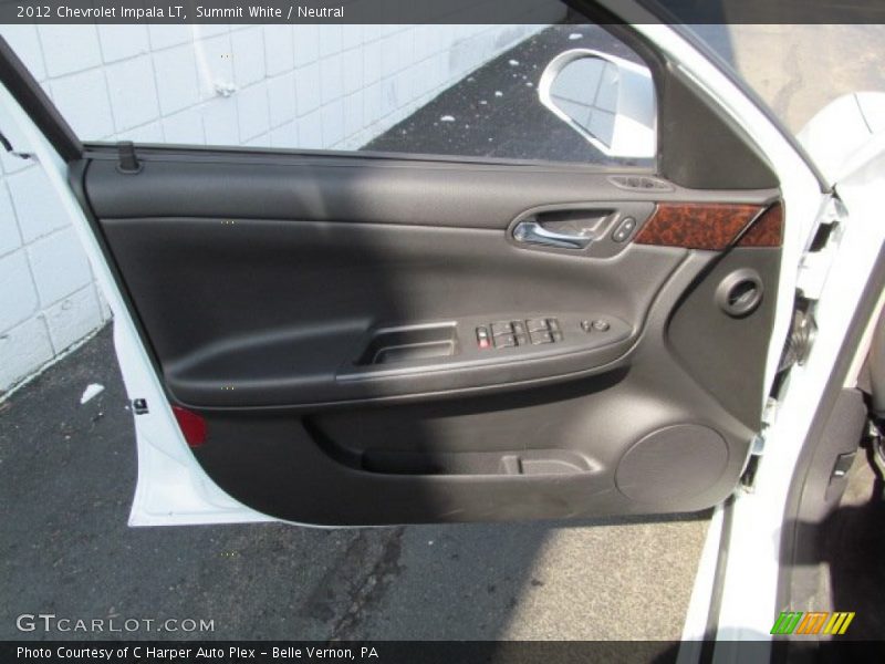 Summit White / Neutral 2012 Chevrolet Impala LT