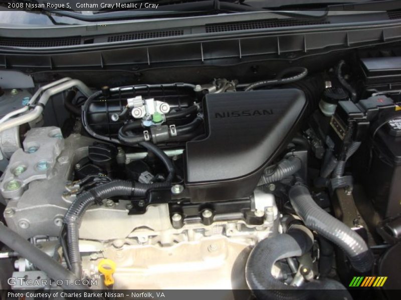 Gotham Gray Metallic / Gray 2008 Nissan Rogue S