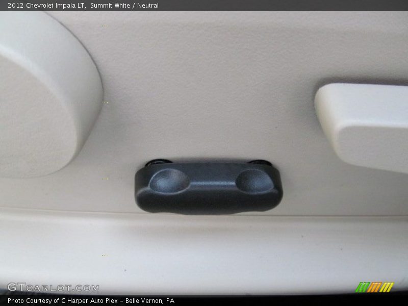 Summit White / Neutral 2012 Chevrolet Impala LT