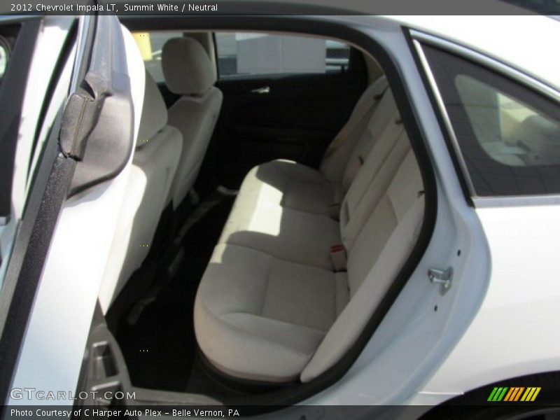 Summit White / Neutral 2012 Chevrolet Impala LT