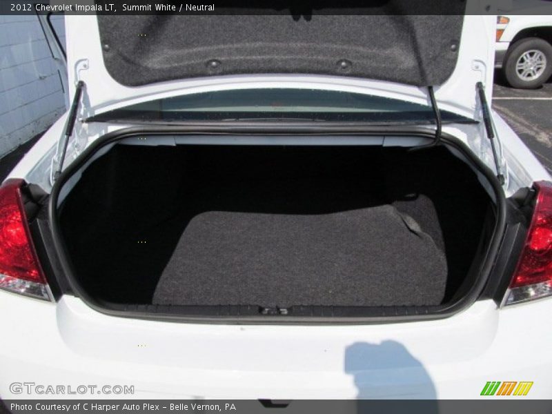 Summit White / Neutral 2012 Chevrolet Impala LT