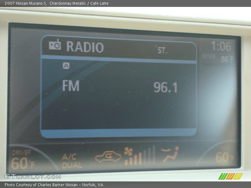 Chardonnay Metallic / Cafe Latte 2007 Nissan Murano S
