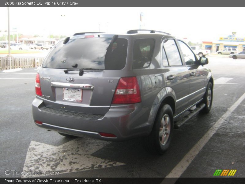 Alpine Gray / Gray 2008 Kia Sorento LX