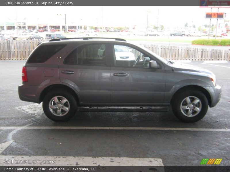 Alpine Gray / Gray 2008 Kia Sorento LX