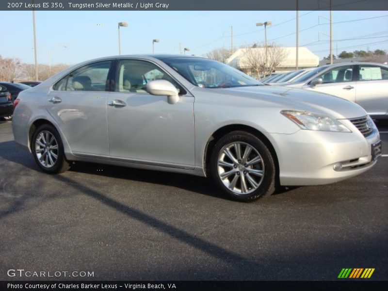 Tungsten Silver Metallic / Light Gray 2007 Lexus ES 350