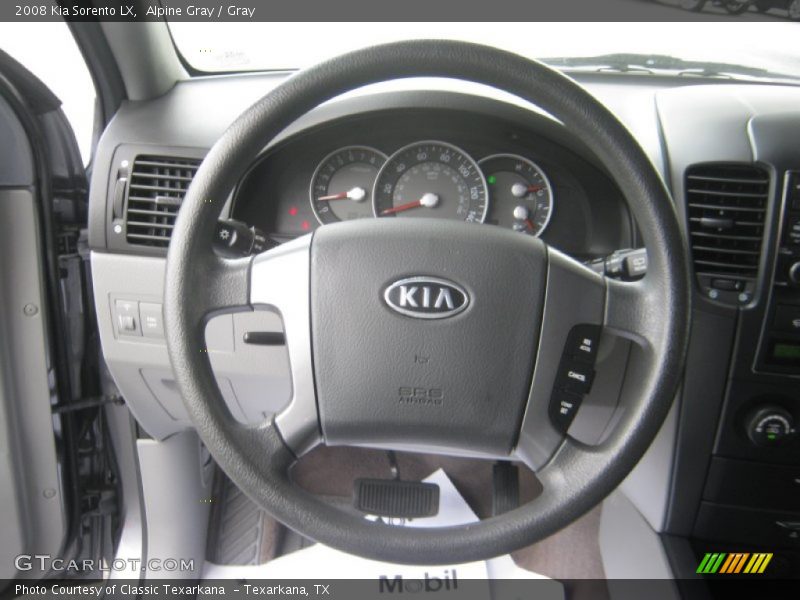 Alpine Gray / Gray 2008 Kia Sorento LX