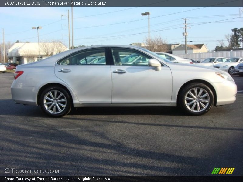 Tungsten Silver Metallic / Light Gray 2007 Lexus ES 350
