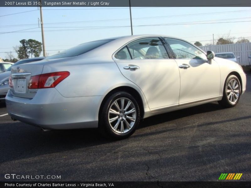 Tungsten Silver Metallic / Light Gray 2007 Lexus ES 350