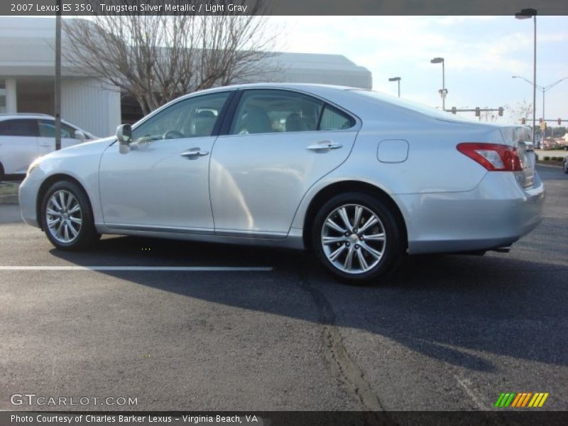 Tungsten Silver Metallic / Light Gray 2007 Lexus ES 350