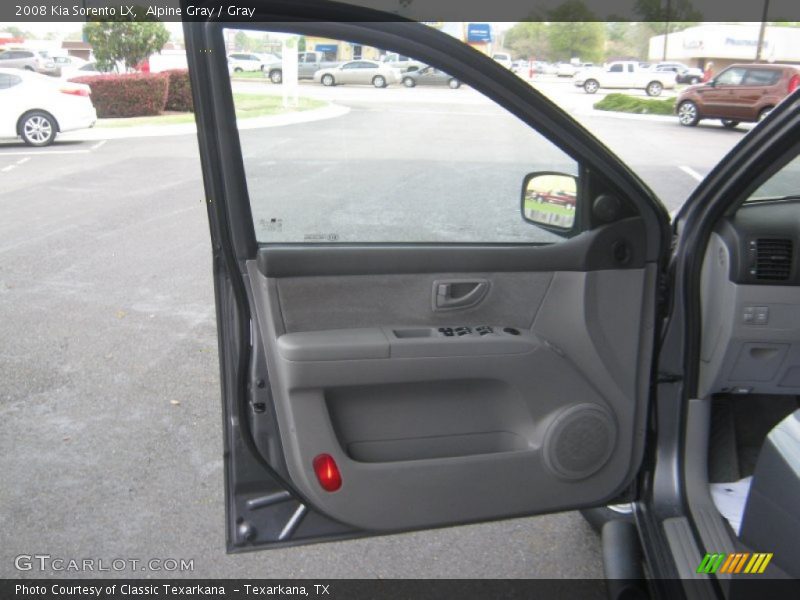 Alpine Gray / Gray 2008 Kia Sorento LX