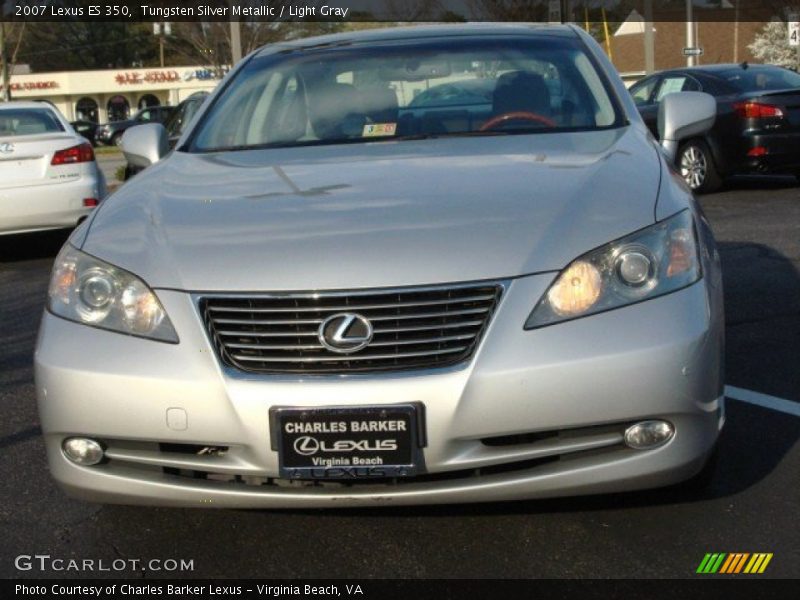 Tungsten Silver Metallic / Light Gray 2007 Lexus ES 350