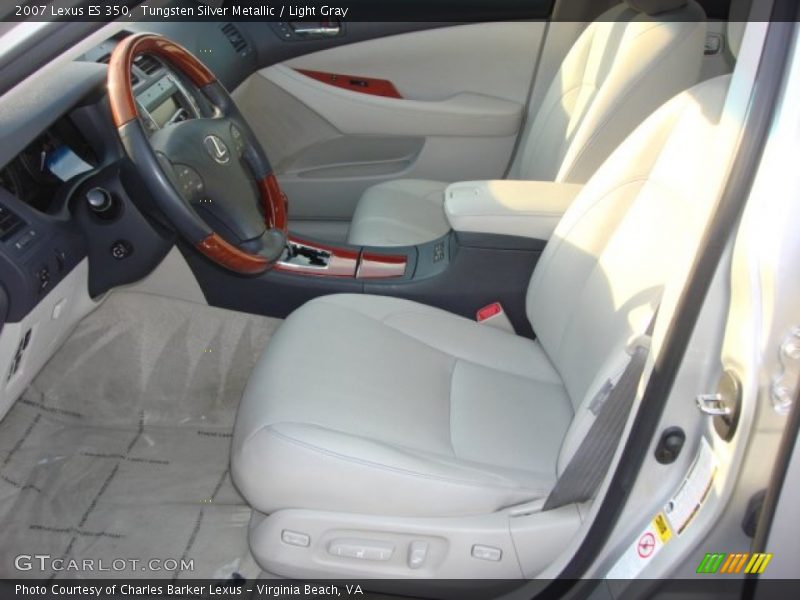 Tungsten Silver Metallic / Light Gray 2007 Lexus ES 350