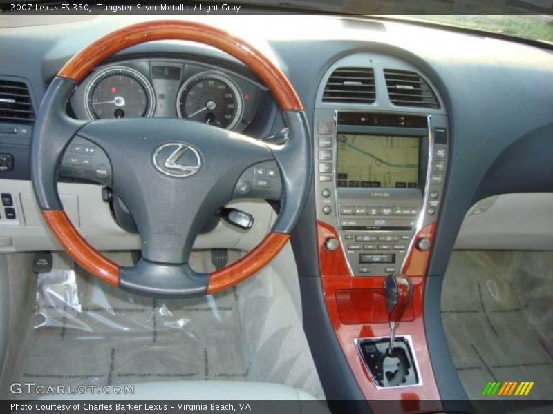 Tungsten Silver Metallic / Light Gray 2007 Lexus ES 350