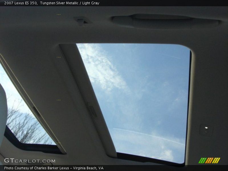 Tungsten Silver Metallic / Light Gray 2007 Lexus ES 350