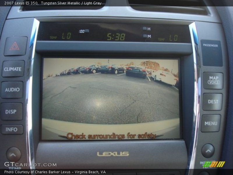 Tungsten Silver Metallic / Light Gray 2007 Lexus ES 350