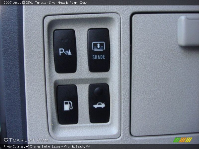 Tungsten Silver Metallic / Light Gray 2007 Lexus ES 350