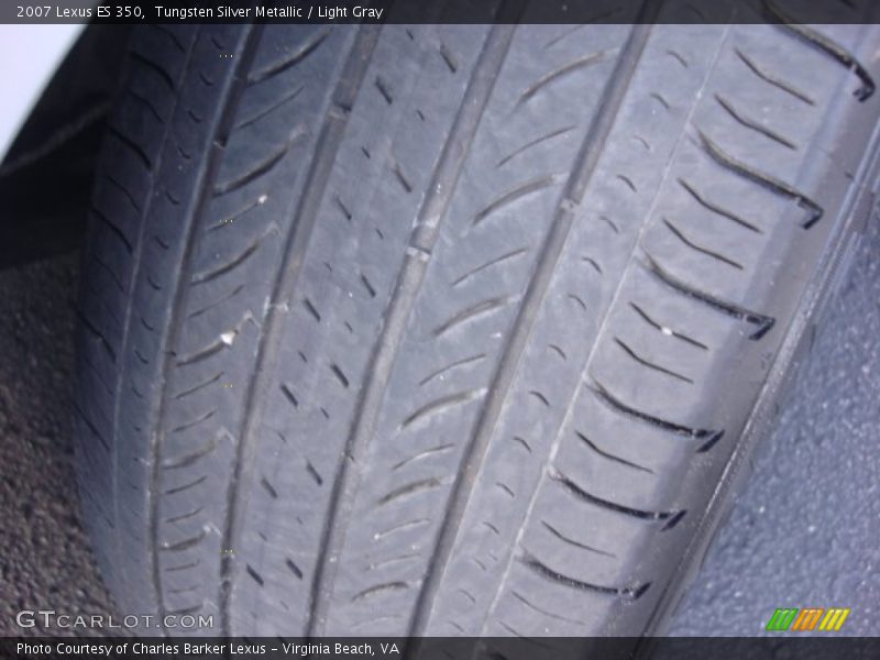 Tungsten Silver Metallic / Light Gray 2007 Lexus ES 350